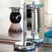 RoyalShave PB8 Silvertip Badger Hair Wet Shaving Brush - Premium Weighted Handle for Classic Shaving  - Buy Online on GoSupps.com