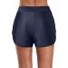 Fast Drying Black Bikini Pants & Swimming Trunks | Abdominal Board Shorts for Beach & Sport - Buy Online on GoSupps.com