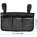 UKD Wheelchair Carry Bag Wheelchair Storage Side Bag Knee Scooter Armrest Bag Multifunctional Walker Hanging Pouch Storage Organizer for Elderly Seniors Adults Nice and Professional - Buy Online on GoSupps.com