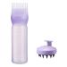Root Comb Applicator Bottle with Scalp Massager | 2-in-1 Hair Dye & Scrubber | 6oz Styling Bottle (Purple) - International Shipping Available - Buy Online on GoSupps.com