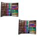 FOMIYES 2pcs 120 Glitter Eye Shadow Eyeshadow Powder Eyeshadow Pallet Eyeshadow Matt Palette Flash Smoky 1 count (Pack of 1) As Shownx2pcs