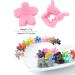 Flower Pattern Mini Hair Claw Clips - 66 pcs Resin Hair Accessories for Girls and Women - Buy Online on GoSupps.com