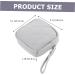 Lurrose Mini Makeup Kit Bag - Reusable Tampon Holder & Period Pocket for Women | Practical & Multifunctional 13x13cm - Buy Online on GoSupps.com