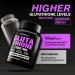 1000mg Glutathione Immune Support Supplement with 100mg Absorption Complex | Pure L Glutathione w/ Alpha Lipoic Acid for Brain Boost & Glowing Skin - Buy Online on GoSupps.com