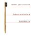 BlauKe Bamboo Toothbrushes 4-Pack | Soft Bristles | Biodegradable Eco-Friendly Charcoal Toothbrushes - Buy Online on GoSupps.com