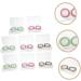 Solustre 40 STK Mini Contact Lens Containers - Portable Travel Accessories & Cases for Eye Care - Buy Online on GoSupps.com