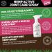 Hemp Active Joint Care Spray | Instant Soothes Muscle & Joint | Quick Absorb | 100% Cruelty Free Vet Recommended | Best For Dogs And Horses | Amazing Essential Oil Embrocation - Buy Online on GoSupps.com