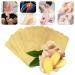 30pcs Ginger Patch Promote Blood Circulation Relieve Pain and Improve Sleep one of The Best Natural Solution for Lymphatic Drainage Body Pain migraine Joint Pain and Stomach Bloating