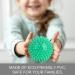 Plantar Fasciitis Relief Ball Set - 2 Pack Hard Spiky Massage Balls for Foot Therapy & Muscle Recovery - Trigger Point Massager for Myofascial Release - Green 7cm/9cm - Buy Online on GoSupps.com