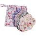 Organic Reusable Menstrual Pad Set - 15 pcs Women's Napkins Panty Liners | Washable and Natural Menstrual Liners - Random Colors | Eco-Friendly Nappy Pad for Women | Pack of 1 - Buy Online on GoSupps.com