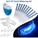 Teeth Whitening Kit with LED Light | 10PCS 44% CP Whitening Gel | Tooth Whitener with 2 Mouth Trays | 0.10 Fl Oz - Buy Online on GoSupps.com