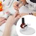 Nail Polish Bottle Holder with Tilter Function Reclining Nail Polish Holder Auxiliary Nail Painting Tools for Nail Salons Nail Schools (Can Be Tilted To Your Desired Angle)(White) - Buy Online on GoSupps.com