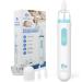 Baby Nasal Aspirator, Bellababy Baby Nose Sucker, Baby Booger/ Snot Remover with 3 Suction Levels, 2 Tips and Light Soothing Function, Rechargeable, Mute, Anti-Backflow, with Carrying Bag¡­ Blue