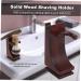 Beavorty 3-in-1 Men's Suit Brush & Razor Storage Holder | Bamboo Wardrobe Stand for Shaving Accessories - Buy Online on GoSupps.com