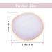 WLLHYF Nail Art Palette - Irregular Makeup Plate & Gold Edge Holder for Beauty Nail Art | Mixed Color Resin Painting Tool - Ideal for Hand-Painted Toning in True Pink - Buy Online on GoSupps.com