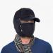 Men's Thermal Trapper Hat with Faux Fur Lining and Removable Mask - Black - Buy Online on GoSupps.com