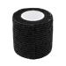 1PC Self Adherent Wrap Self Adhesive Bandage Wrap Adhesive Bandage Bandage Tape Waterproof Elastic Bandage Tape Breathable Athletic Wrap Black 5x450cm