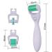 BOWKA Derma Microneedling Roller 3-in-1 Set - 600 (0.30 mm) 180 (0.25 mm) 1200 (0.50 mm) for Face and Body (Green) - Buy Online on GoSupps.com