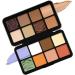 Cream makeup palette cream concealer palette beauty palette 16-color contour concealer cream contour palette face highlighter makeup for beginners - Buy Online on GoSupps.com