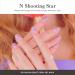 Semi-Cured Gel Nail Strips (N Shooting Star) - Salon-Quality, Long Lasting, Easy to Apply & Remove - Works with Any Nail Lamps - Includes Prep Pads, Nail File & Wooden Stick - Buy Online on GoSupps.com