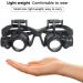 Mlogiroa Head Mounted Magnifier with LED Light | 8 Interchangeable Lens | 2.5X-25X Magnification for Close Work, Electronics, Crafts, Jewelry Repair - Buy Online on GoSupps.com