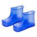 Portable Foot Bath Shoes - Anti-Slip High-Density Foot Soaking Boots Portable Household Foot Bath Shoes Colorful Foot Soaker Shoes for Men & Women Height 18cm 45 Yards Blue