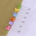 Zonfer 4pcs Plastic Head Safety Pins - Baby Cloth Diaper Locking Buckle - Buy Online on GoSupps.com