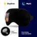Czech National Emblem Sleep Mask - Adjustable Soft Eye Cover for Effective Shading | Funny Blindfold for Men & Women - Buy Online on GoSupps.com