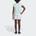 adidas Girls' Large White 3 Stripe Mesh Shorts with Elastic Waistband - Buy Online on GoSupps.com