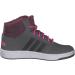 Adidas Unisex Kids Hoops Mid 2.0 Fitness Shoes - Grey Five/Core Black/Screaming Pink - Size 37 1/3 EU - International Shipping Available - Buy Online on GoSupps.com