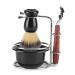 4-Piece Stainless Steel Shaving Set | Manual Razor Stand Brush & Bowl | Premium Grooming Kit for Men - Buy Online on GoSupps.com
