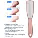 Verdant Touch Foot Dead Skin Remover Stainless Steel Double Sided Foot File Callus Remover Pedicure Tool for Dead Skin Foot Rasp Rose Gold - Buy Online on GoSupps.com