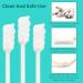 RDUNF Baby Tongue Cleaner - 30 Pcs Infant Disposable Toothbrush Clean Baby Gums + 2 Free Finger Toothbrushes - Gentle Oral Care for Newborns - Buy Online on GoSupps.com
