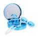 Artibetter 1 Set contact lens-travel kit Servant contact box with mirror tweezers for daily contact containers outdoors and solution light dust-density care boxes