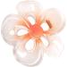 Floral Hair Clips Cute Acrylic Hawaiian Hair Clips | Women's Hair Barrettes Hair Styling Accessories Large Non-Slip Hair Clips for Beaches Orange1 - Buy Online on GoSupps.com