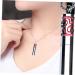 LIFKOME 1 Set Perfume Storage Pendant Diffuser for Essential Oils J Necklace for Women Fragrance Diffuser 4.80X1.00X1.00CM As Shown - Buy Online on GoSupps.com