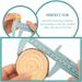 Uonlytech Pied Coulisse en Plastique Gris 150 MM pour Sourcils R gle Double chelle Outil de Mesure pour Maquillage et Retouche Domicile - Buy Online on GoSupps.com
