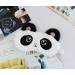 Cute 3D Panda Sleep Mask for Women, Girls, and Kids - Soft Plush Blindfold for Travel, Nap, and Night - Unicorn Design - Home Eye Cover - Buy Online on GoSupps.com
