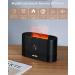 Birshe Aroma Diffuser with Flames Effect Light | 180ml Essential Oil Diffuser for Home Fragrance & Yoga | 7-Color LED Waterless Auto Shutdown Quiet Operation - Buy Online on GoSupps.com