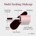 Mineral Fusion 2-in-1 Lip & Cheek Stain Merlot 0.10 fl oz - Deep Cherry Red Matte Color - Buy Online on GoSupps.com