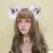 Lurrose Bunny Suit 1Pc Cat Fox Faux Ears Headband Fox Ear Hair Band Fluffy ear Hair Hoop for Women Girls Daily Decoration and Party Bunny Ears Headband Grey - Buy Online on GoSupps.com