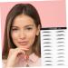 WOONEKY 4 Sheets Pairs Black Eyebrow Waterproof Eyebrows for Women Eyebrow Sticker - Buy Online on GoSupps.com
