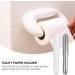 VILLCASE 3pcs Toilet Paper Holder Roller White Replacement Plastic Spring Loaded - Buy Online on GoSupps.com