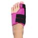 Hallux valgus correction rail for relief from large toe pain and to align the toes hallux valgus bandage for men and women protection of the big toe (rose red left) left rose red