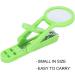 Deluxe Nail Clipper with Magnifier Stainless Steel Adjustable Fingernail Toenails Cutter with Magnifying Glass for Elderly Children(green) - Buy Online on GoSupps.com