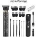 Buy Cordless Hair Clippers for Men - Travel-Friendly Rechargeable Hair Trimmer with 6 Earpicks - Best Hair Clipping & Sculpting Tool in Black - Buy Online on GoSupps.com