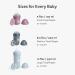 Herobility Double Anti-Colic Baby Bottles 5 fl oz/140ml 4-Pack BPA-Free Multicolor - Buy Online on GoSupps.com