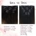 Easyouth Black Ombre Clip in Hair Extensions 14 Inch 70g 7Pcs - Balayage Black to Brown and Blonde Human Hair Clips - Buy Online on GoSupps.com