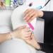 48Pcs Disposable Manicure Kit - Nail File, Wood Stick, Cotton Pad for Nail Design & Stamping Art - Buy Online on GoSupps.com