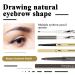 3 Different Eyebrow Pencils Creates Natural Looking Brows Easily And Lastes All Day 3-in-1:Eyebrow Pencil *3 Dark Brown #-0407051 Dark Brown Eyebrow Pencil *3 #-0407051 - Buy Online on GoSupps.com